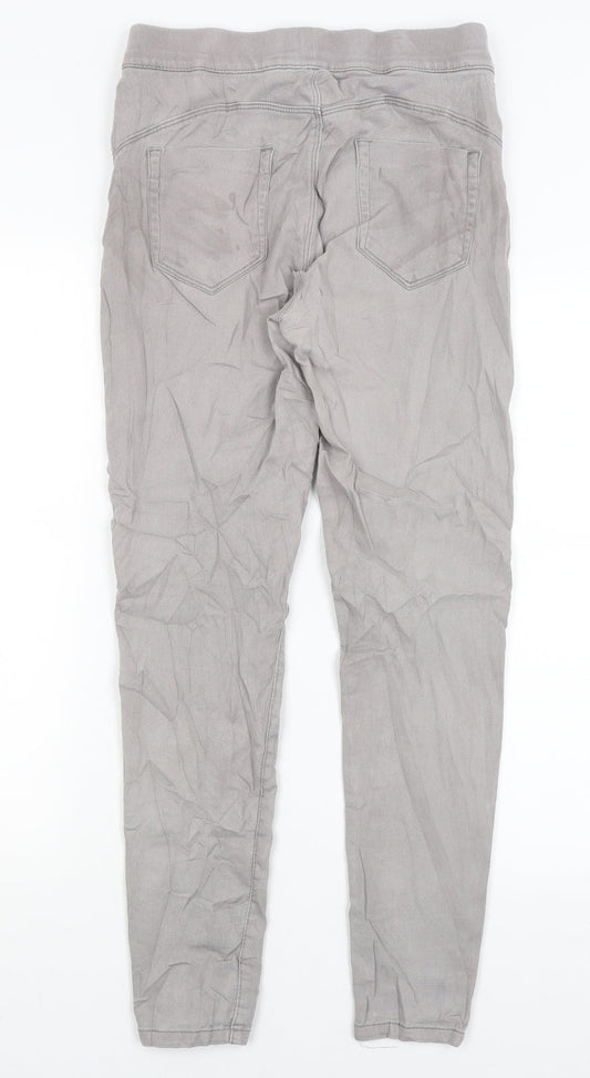 Denim Co Womens Grey   Jegging Jeans Size 12 L27.5 in