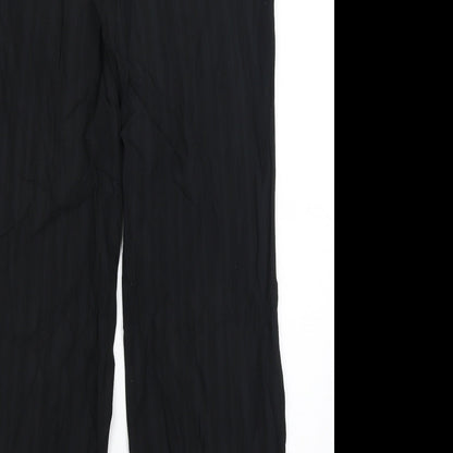Womens UK Size 12 Principles Regular Fit Dress Pants Black Trousers