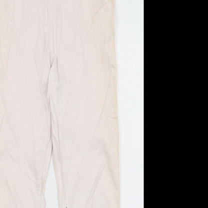 Papaya Womens Ivory   Skinny Jeans Size 10 L26 in
