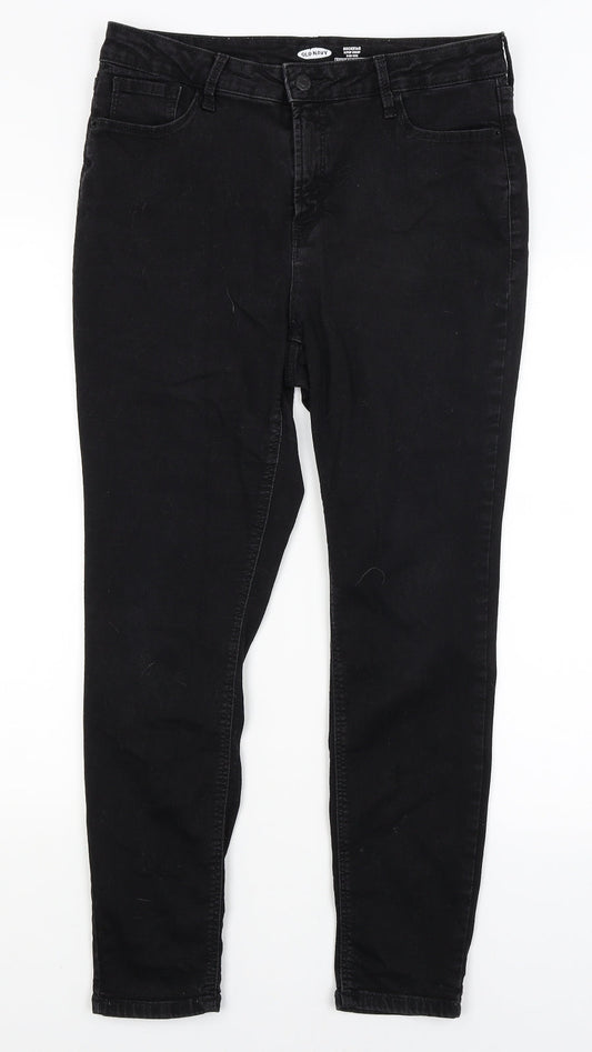 Old Navy Womens Black   Skinny Jeans Size 12 L26 in