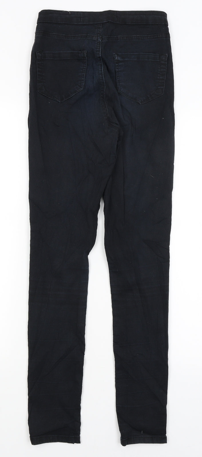 Denim Co Womens Black   Skinny Jeans Size 8 L28 in