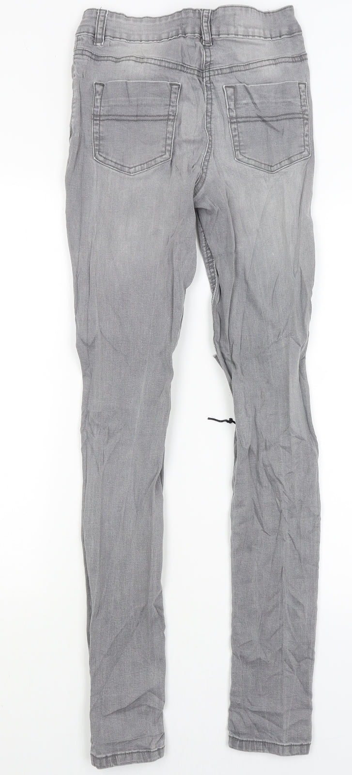 TU Womens Grey   Skinny Jeans Size 8 L30.5 in