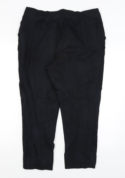 Bonmarche Womens Black   Trousers  Size 16 L24 in