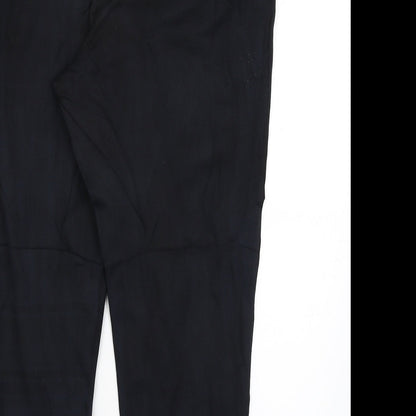 Bonmarche Womens Black   Trousers  Size 16 L24 in