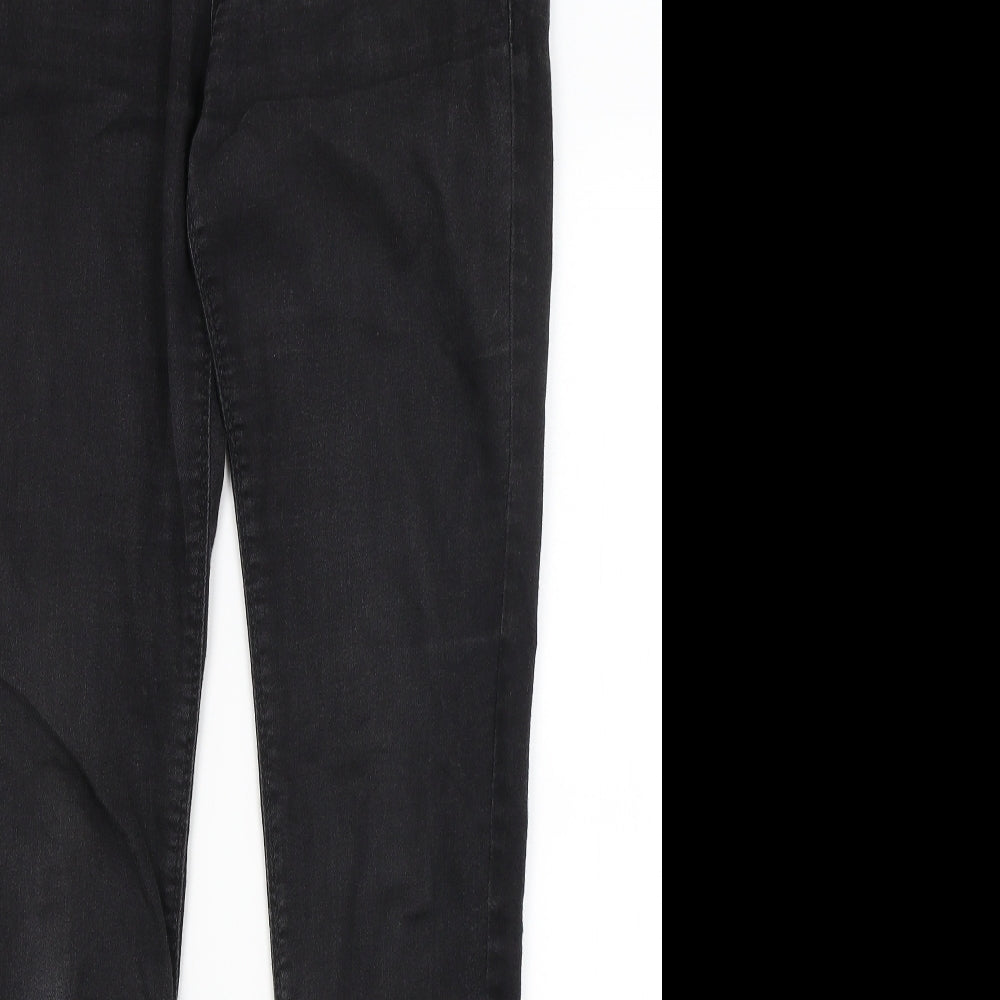 Denim Co Womens Black   Skinny Jeans Size 8 L29.5 in