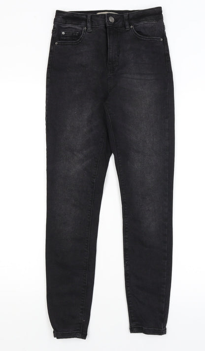 Denim Co Womens Black   Skinny Jeans Size 8 L25.5 in