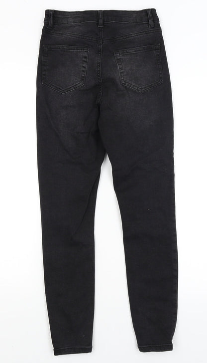 Denim Co Womens Black   Skinny Jeans Size 8 L25.5 in