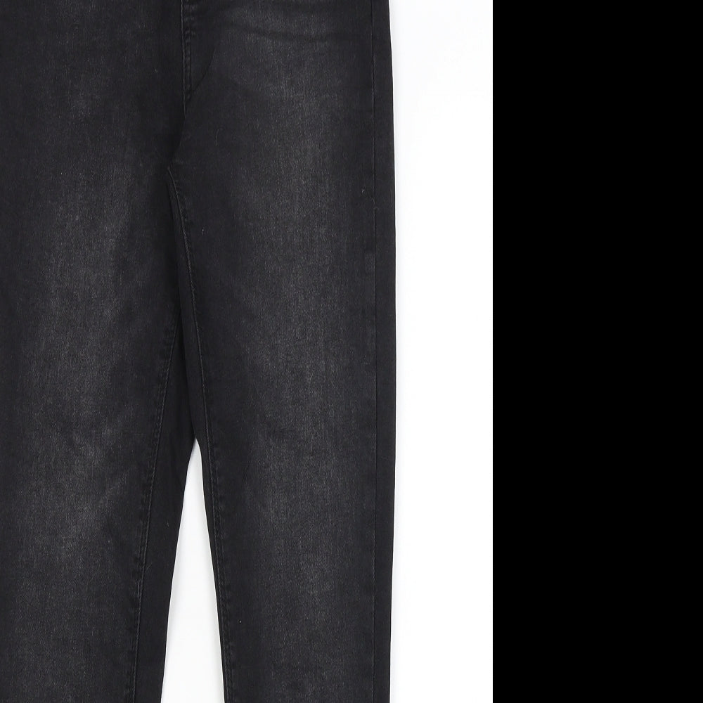 Denim Co Womens Black   Skinny Jeans Size 8 L25.5 in