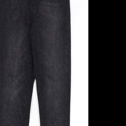 Denim Co Womens Black   Skinny Jeans Size 8 L25.5 in