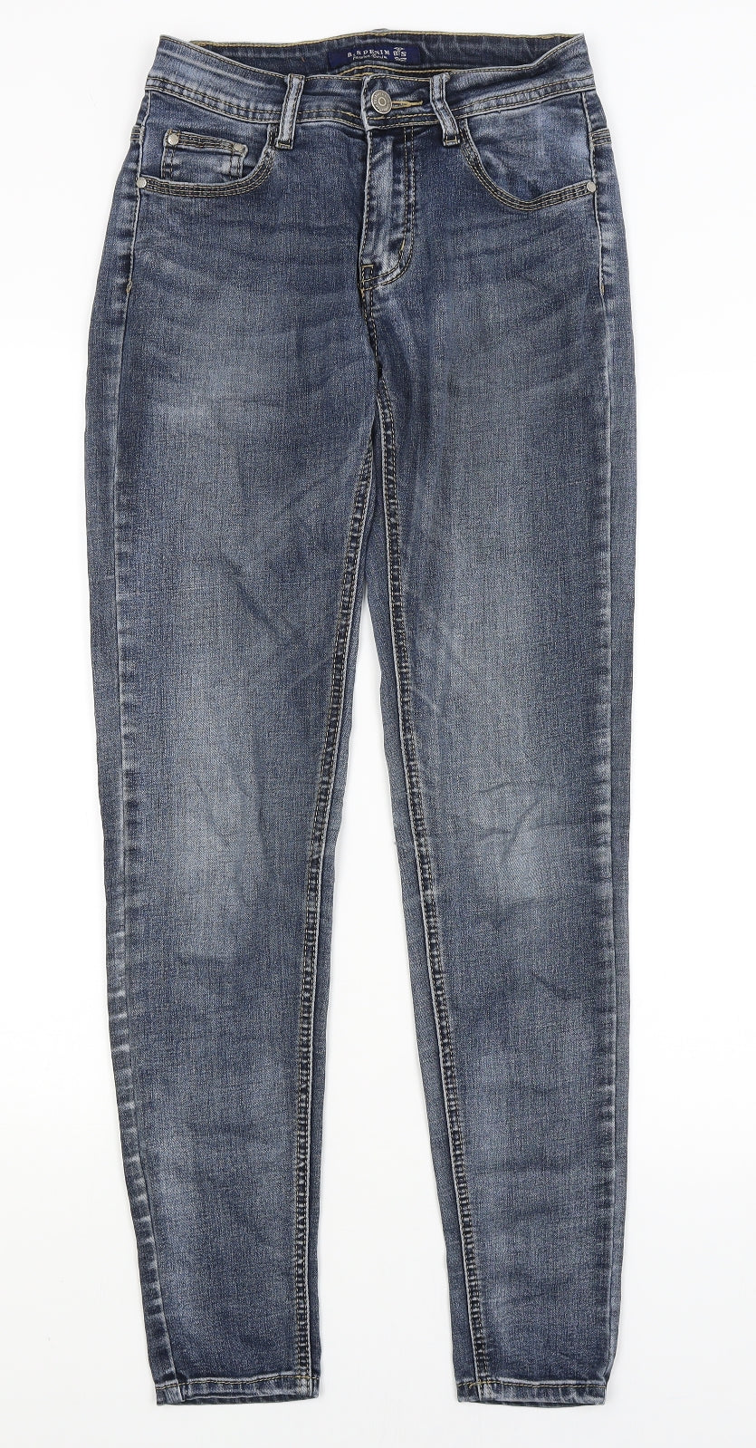 B.S. Denim Womens Blue   Skinny Jeans Size 8 L30 in