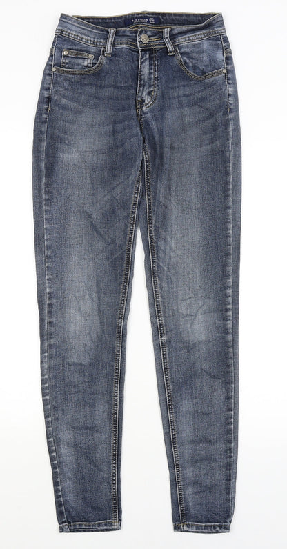 B.S. Denim Womens Blue   Skinny Jeans Size 8 L30 in
