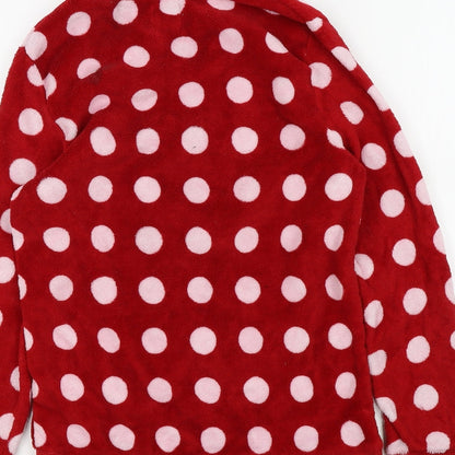 Primark Womens Red Polka Dot  Top Pyjama Top   - Disney Minnie Mouse