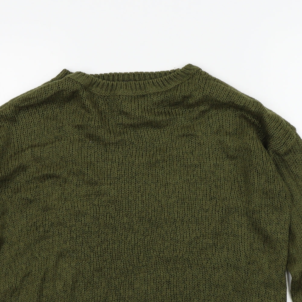 newlook Womens Green   Pullover Jumper Size M