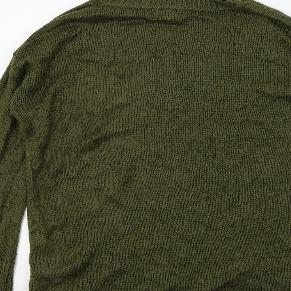 newlook Womens Green   Pullover Jumper Size M