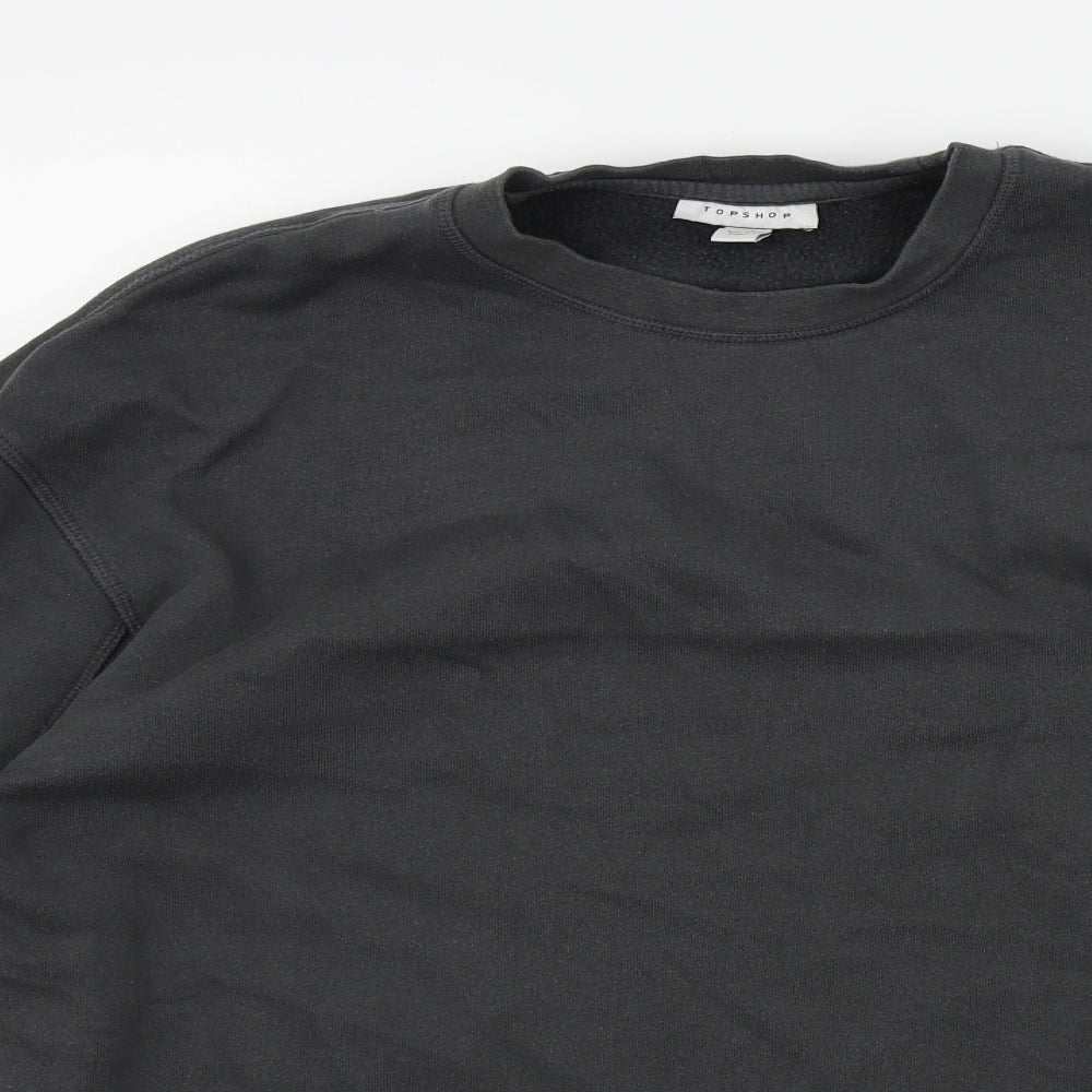 Topshop Mens Grey   Pullover Jumper Size M