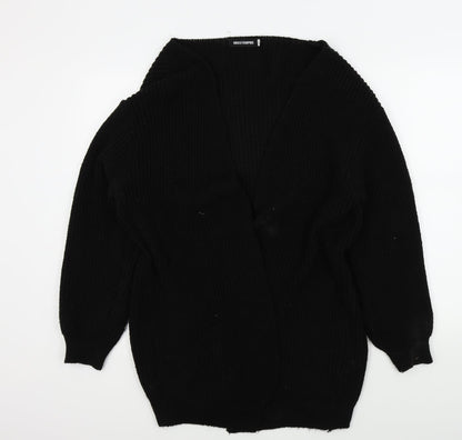 Missguided Womens Black   Cardigan Jumper Size 10