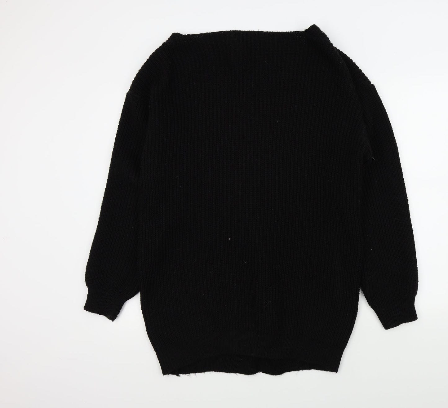Missguided Womens Black   Cardigan Jumper Size 10