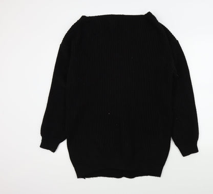 Missguided Womens Black   Cardigan Jumper Size 10