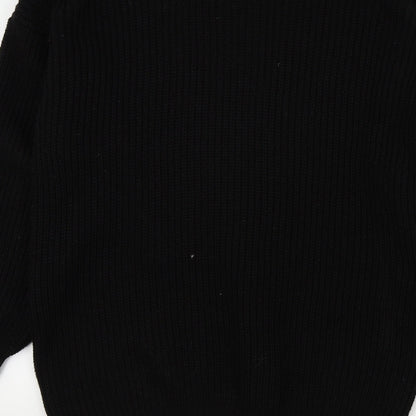Missguided Womens Black   Cardigan Jumper Size 10