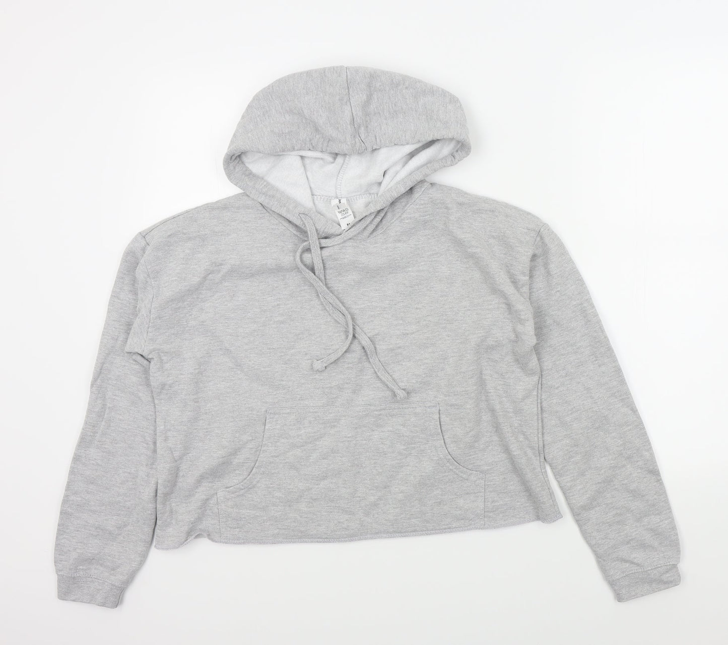 Just hoods Womens Grey Colourblock  Pullover Hoodie Size M