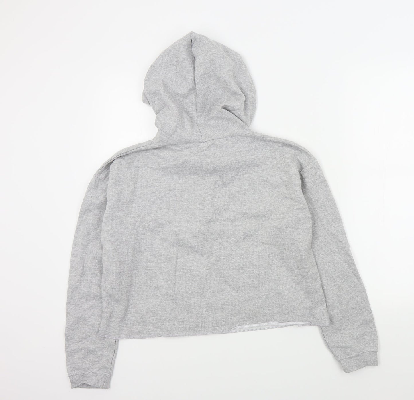 Just hoods Womens Grey Colourblock  Pullover Hoodie Size M