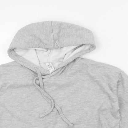 Just hoods Womens Grey Colourblock  Pullover Hoodie Size M