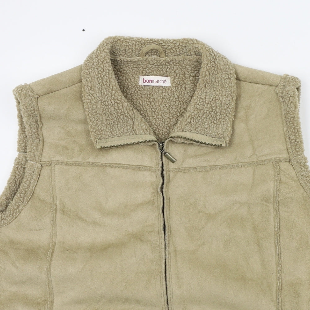 Womens UK Size L Bonmarché Beige Jacket