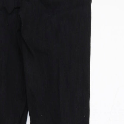 Topshop Womens Black  Denim Skinny Jeans Size 28 L27 in