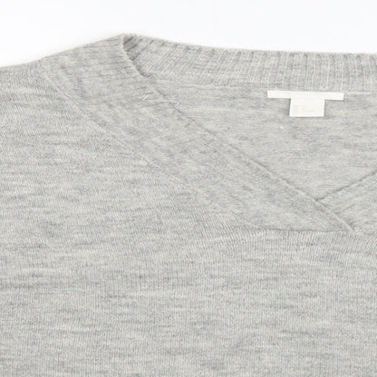 H&M Womens Grey   Pullover Jumper Size M