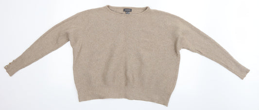 Primark Womens Beige   Pullover Jumper Size L
