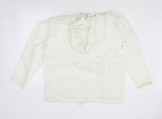 Womens UK Size L Janique White Jacket