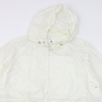 Womens UK Size L Janique White Jacket