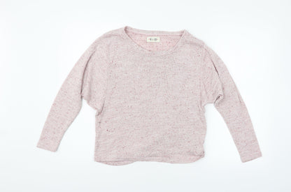 Womens UK Size M New Look Pink Basic Blouse