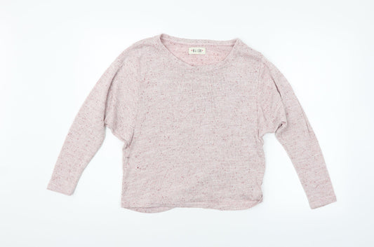 Womens UK Size M New Look Pink Basic Blouse