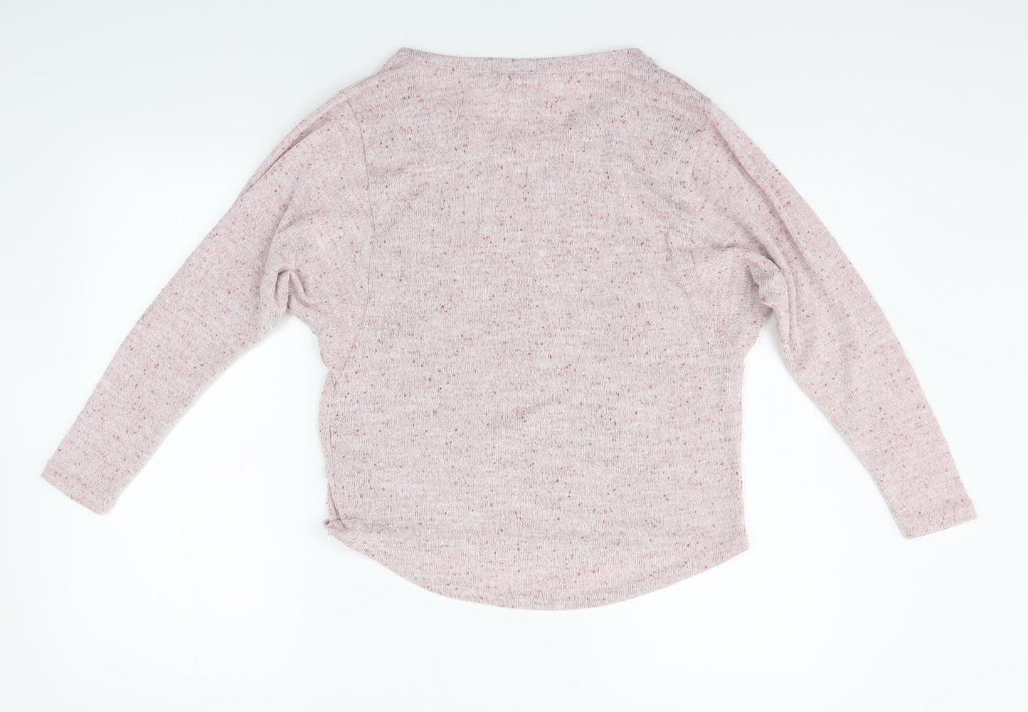 Womens UK Size M New Look Pink Basic Blouse