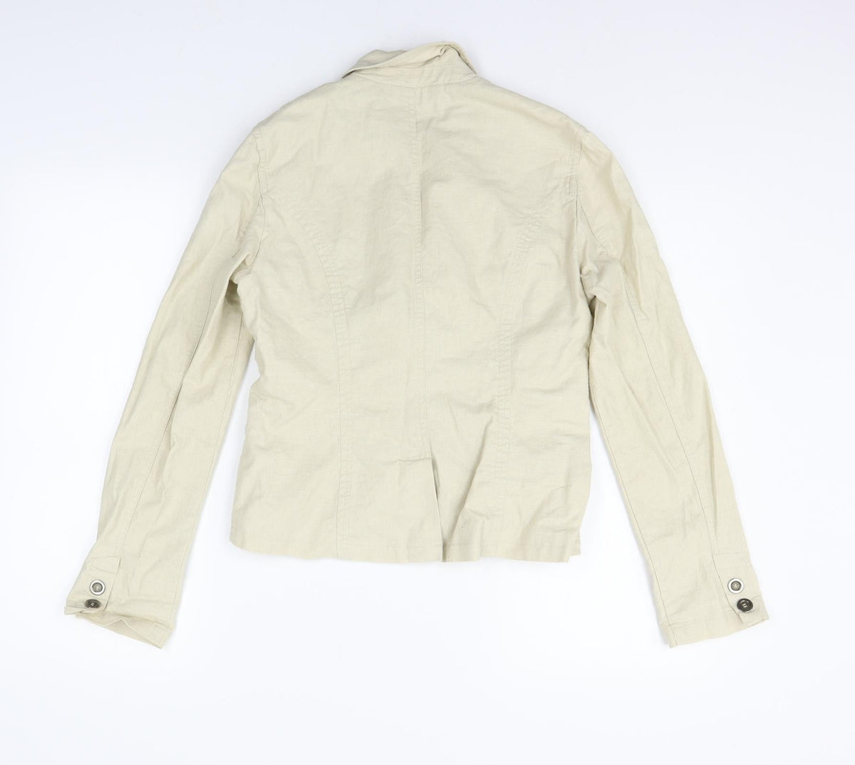 Lipo Lipo Womens Beige   Jacket Blazer Size 8