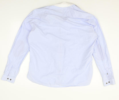 autog Mens Blue    Button-Up Size 2XL