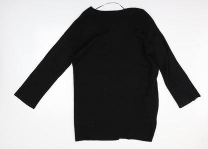Oasis Womens Black   Cardigan Jumper Size M