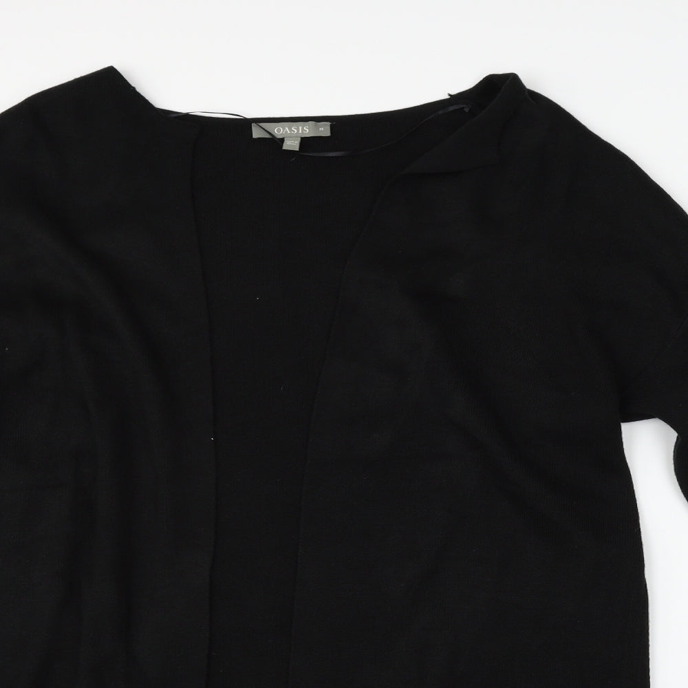 Oasis Womens Black   Cardigan Jumper Size M