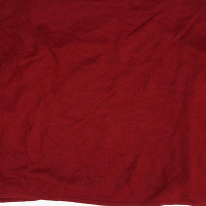 Bonmarché Womens Red Pullover Jumper Size L