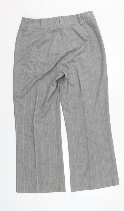 Womens UK Size 14 Per Una Regular Fit  Grey Trousers