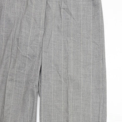 Womens UK Size 14 Per Una Regular Fit  Grey Trousers