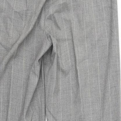 Womens UK Size 14 Per Una Regular Fit  Grey Trousers
