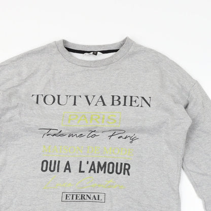 PEP&CO Womens Green   Jumper Dress  Size S