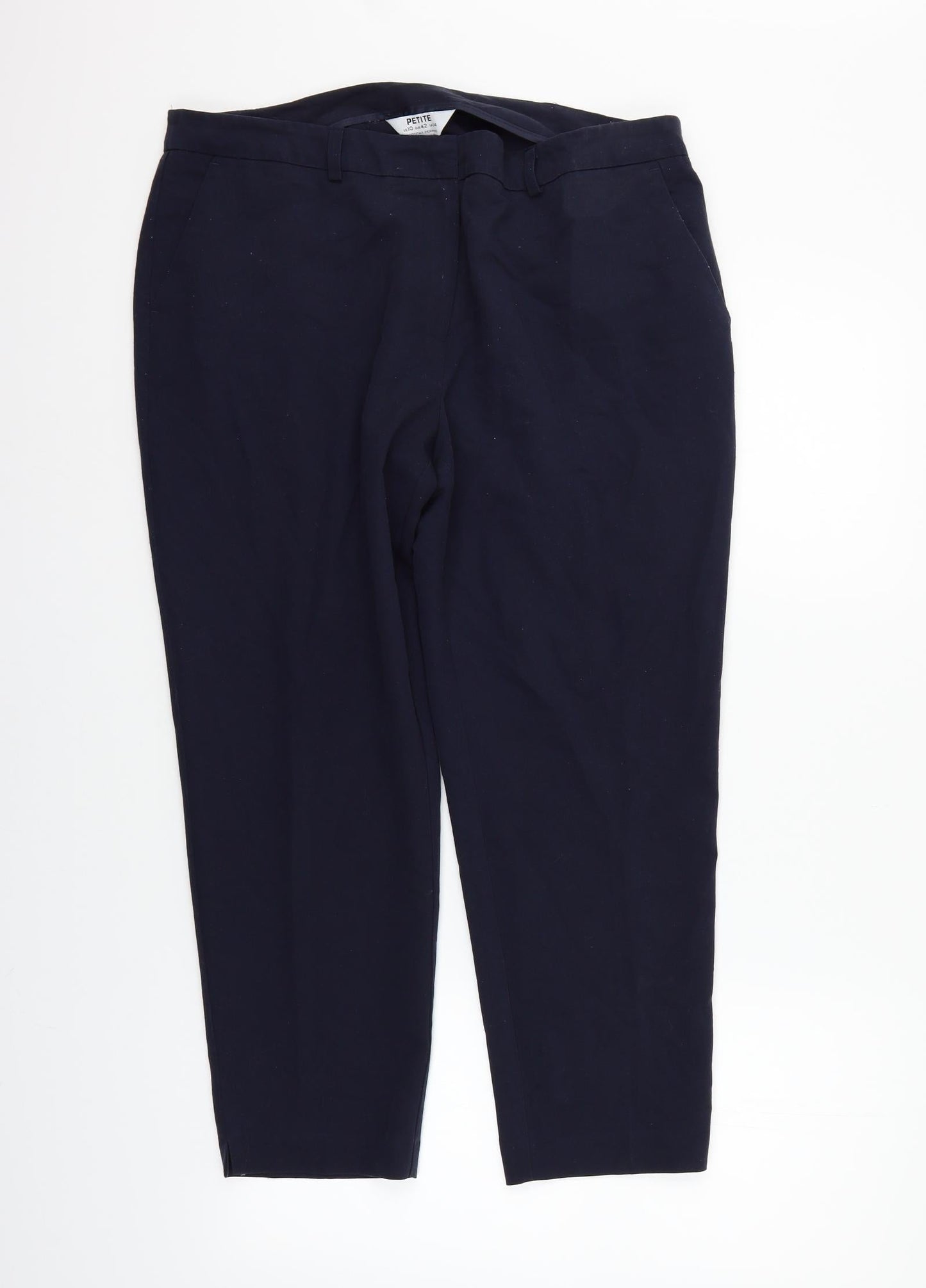 Womens UK Size 14 Dorothy Perkins Regular Fit  Blue Trousers