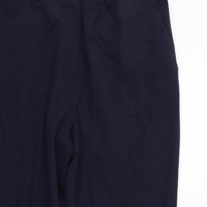 Womens UK Size 14 Dorothy Perkins Regular Fit  Blue Trousers