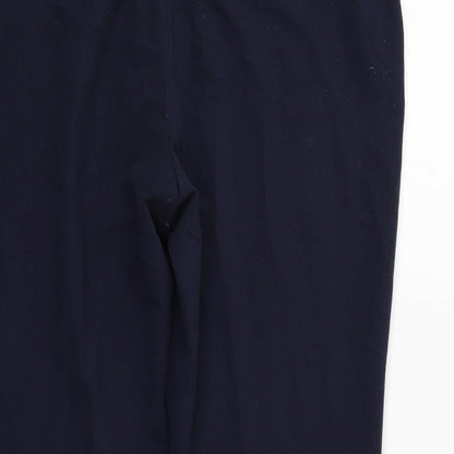 Womens UK Size 14 Dorothy Perkins Regular Fit  Blue Trousers