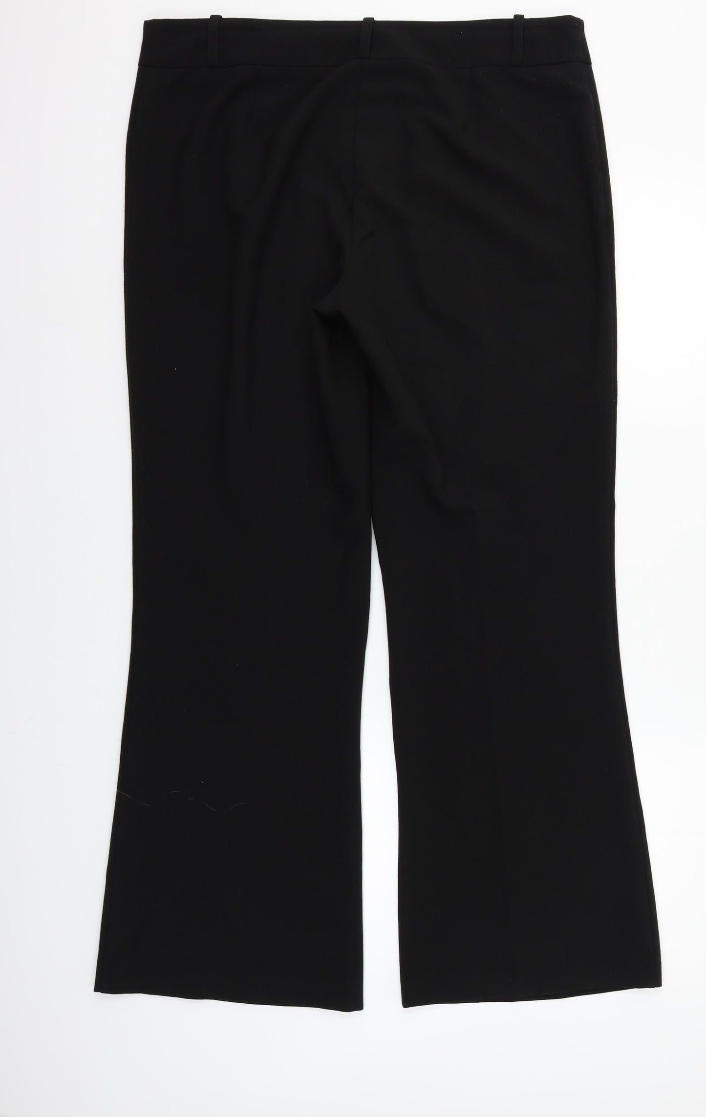 George Womens Black   Trousers  Size 14 L30 in