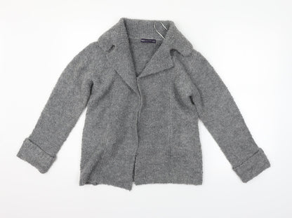 Marks and Spencer Womens Grey   Cardigan Jumper Size S