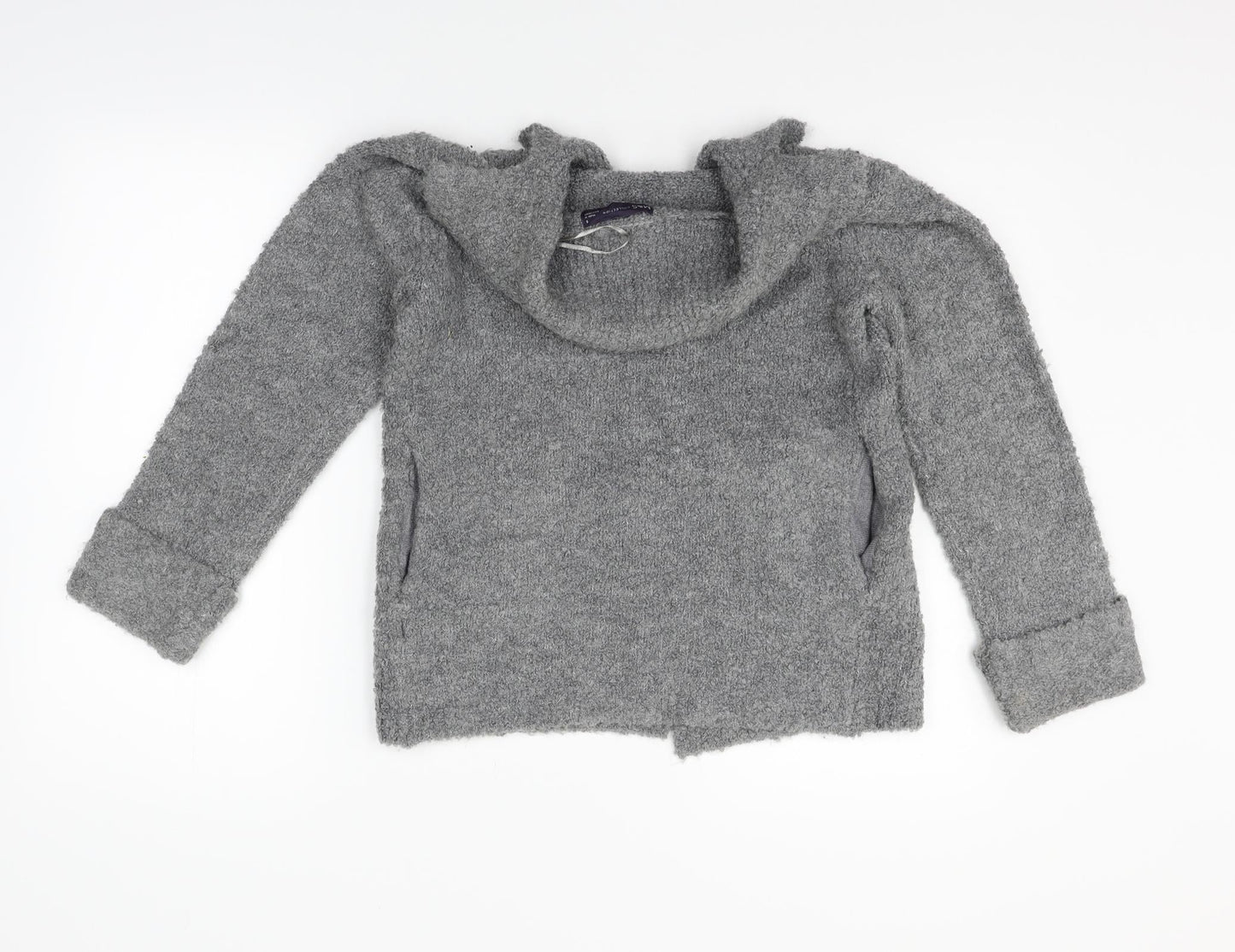 Marks and Spencer Womens Grey   Cardigan Jumper Size S